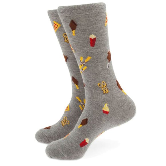 🥨🆕Disney Snacks PAIR Soft Knit Socks Men/Women